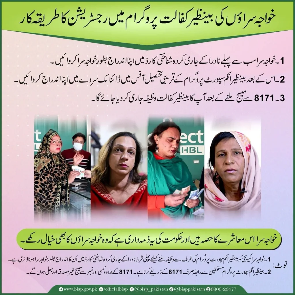 Ehsaas Transgender Program Online Registration Check 2024