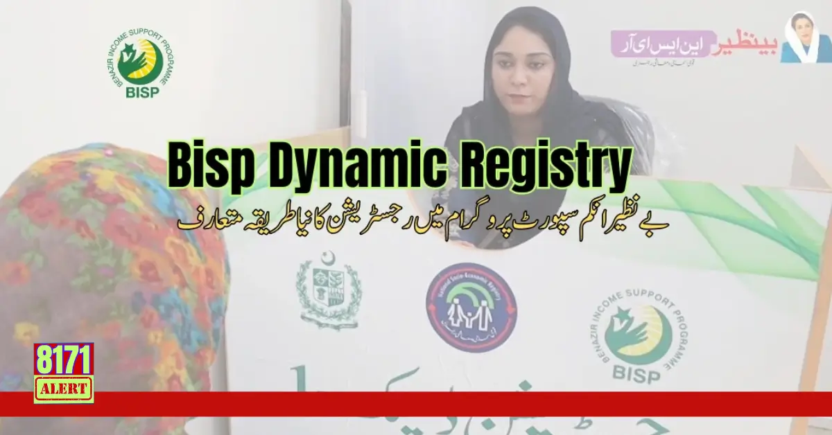 BISP Dynamic Registry For Registration New Update 2024