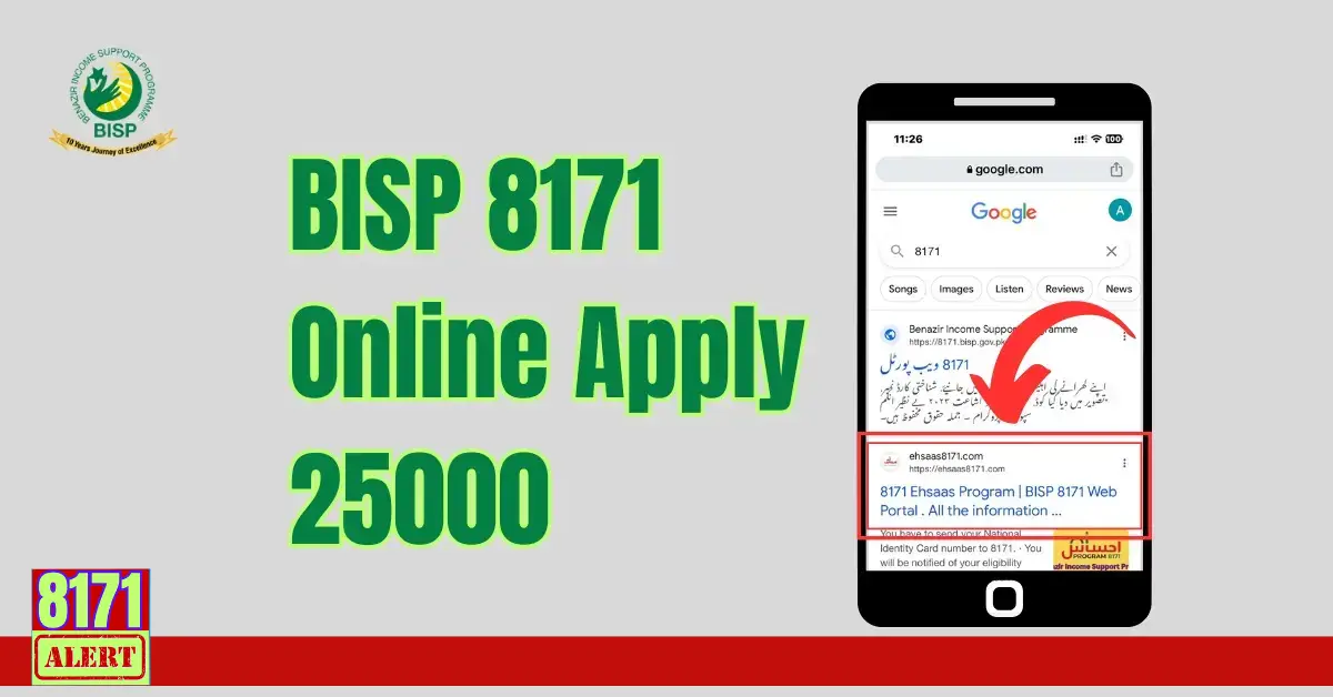 BISP 8171 Online Apply 25000 New Registration Method 2024