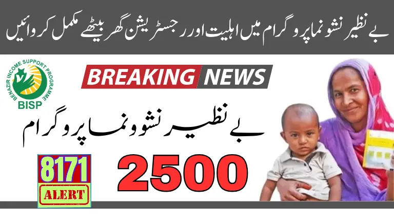 Check Eligibility & Apply Online in Benazir Nashonuma Program 2024 [New Method]