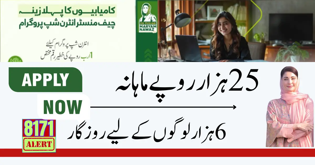 Cm Punjab Internship Program Registration Start Through cmip.punjab.gov.pk