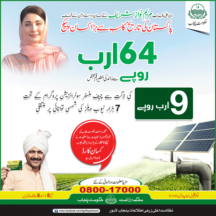 Punjab Chief Minister's Solar Tubewell Program for Agriculture