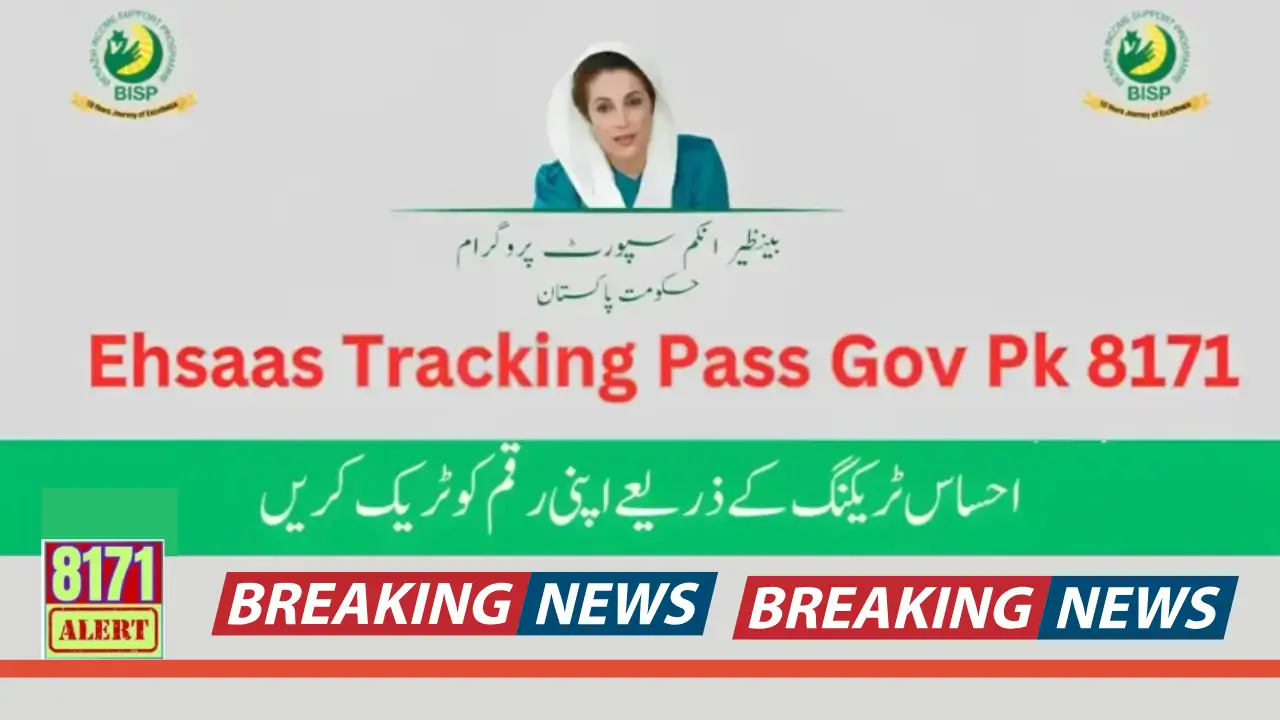 Ehsaas Tracking Pass Gov Pk 8171 Latest Update 2024