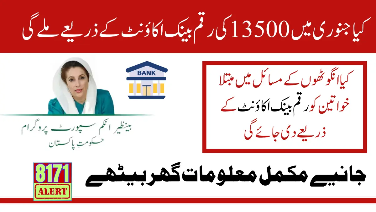 Bank Account For BISP Payments System Updated 2024