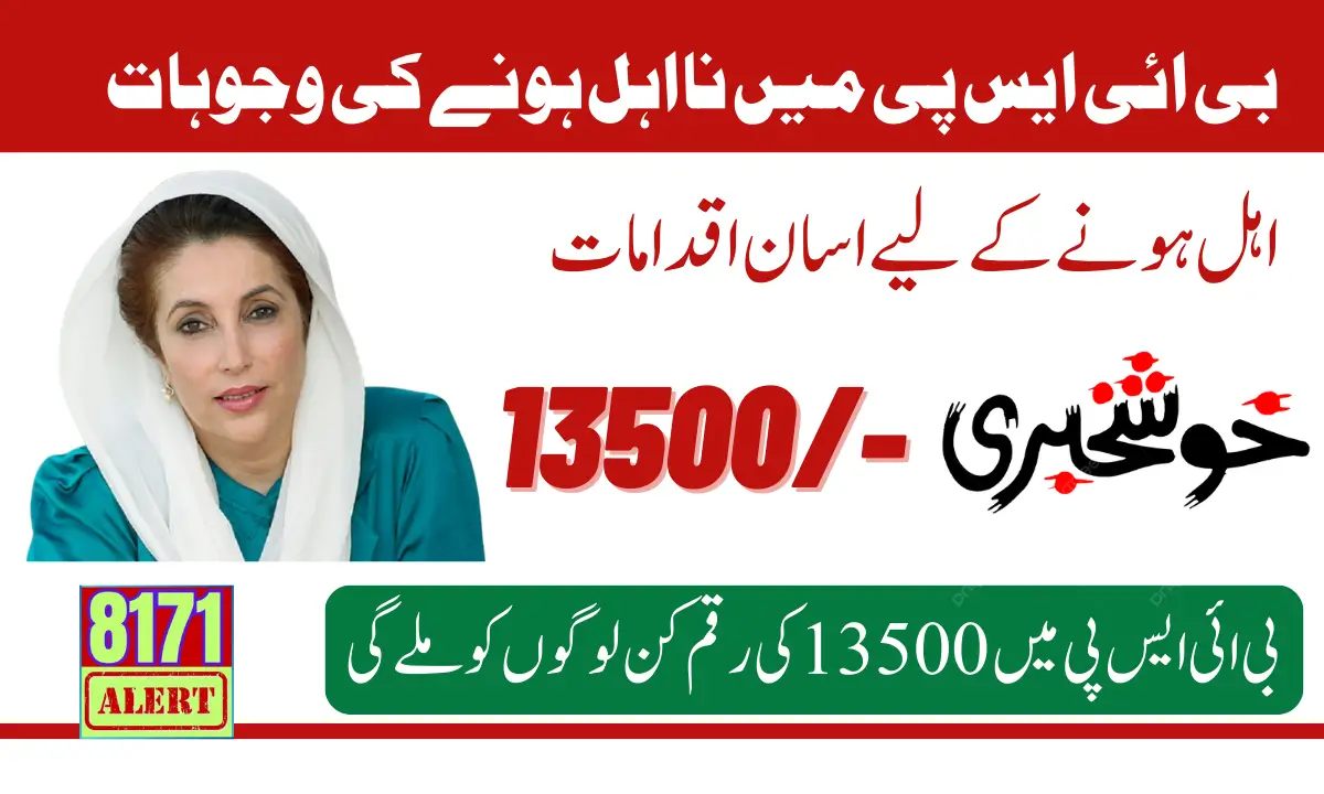 If BISP 8171 SMS Ineligibility Status Show What Should You Do